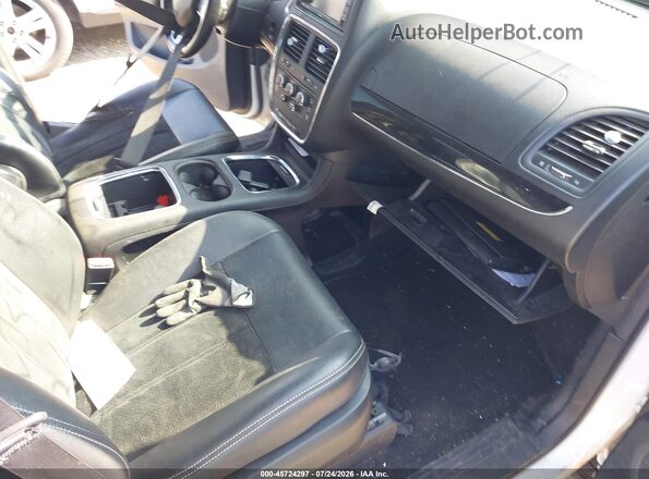 2C4RDGCG7GR383612 2016 DODGE GRAND CARAVAN White Vista interior delantera