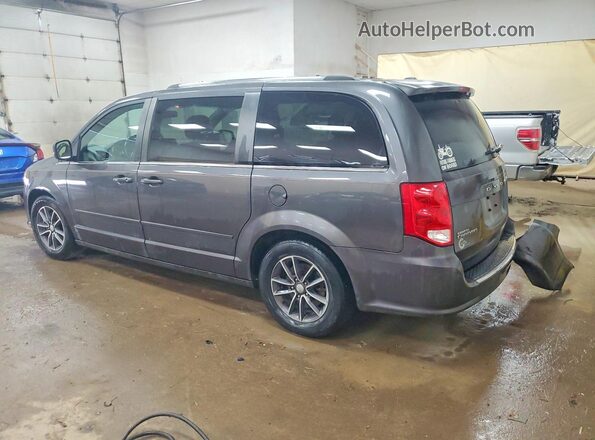 2C4RDGCG7HR545577 2017 DODGE GRAND Gray Rear left