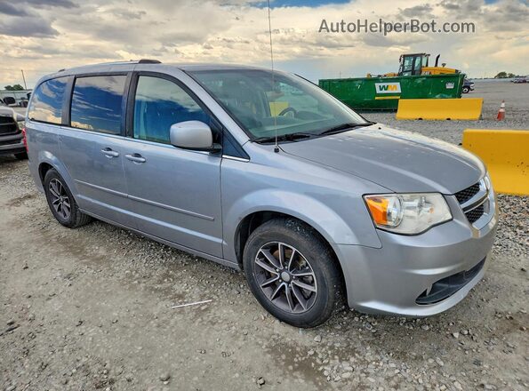 2C4RDGCG7HR546888 2017 DODGE GRAND Gray Delantero derecho
