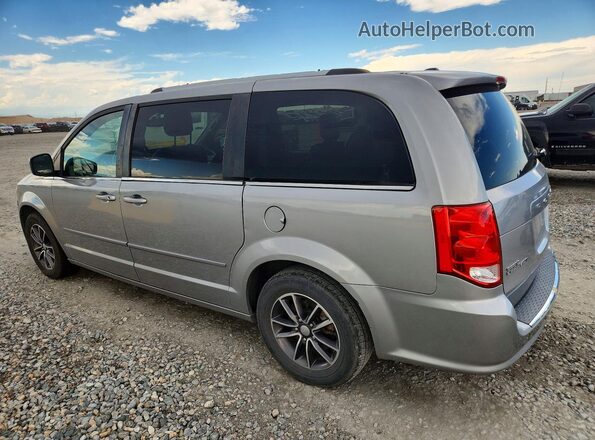 2C4RDGCG7HR546888 2017 DODGE GRAND Gray Trasero izquierdo