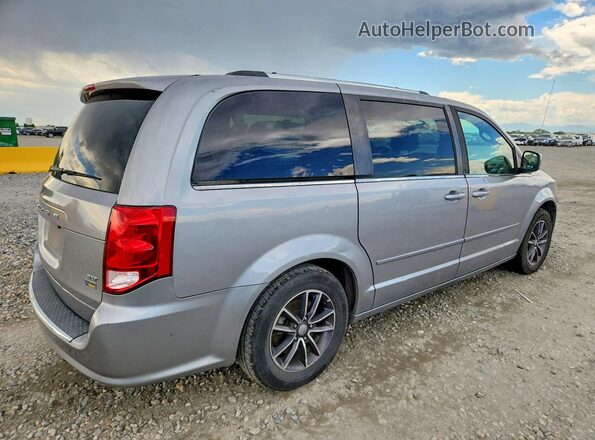 2C4RDGCG7HR546888 2017 DODGE GRAND Gray Trasero derecho