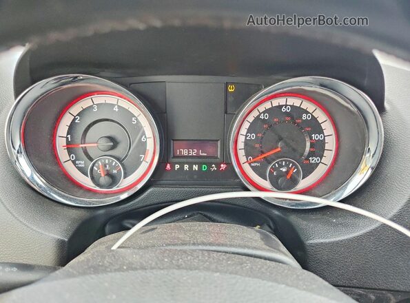 2C4RDGCG7HR546888 2017 DODGE GRAND Gray Vista del cuadro de instrumentos