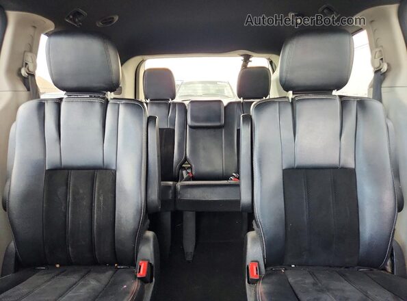 2C4RDGCG7HR546888 2017 DODGE GRAND Gray Vista de los asientos traseros