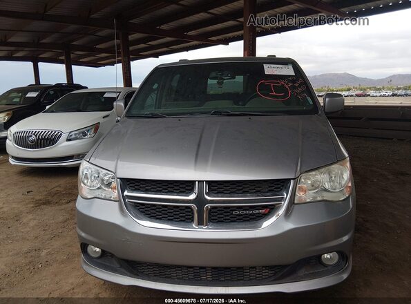 2C4RDGCG7HR546907 2017 DODGE GRAND CARAVAN Gray Դիմացի տեսք