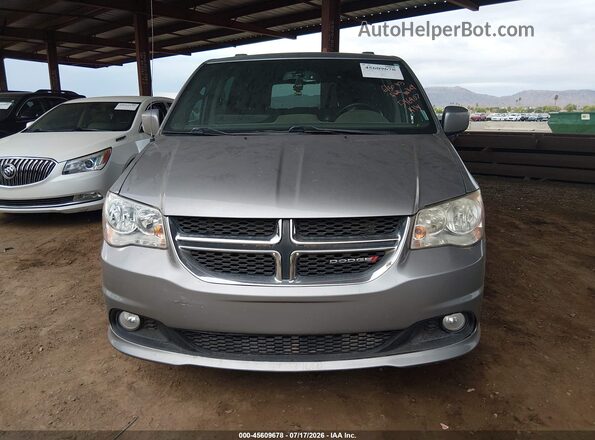 2C4RDGCG7HR546907 2017 DODGE GRAND CARAVAN Gray Սարքավորումների վահանակի տեսք