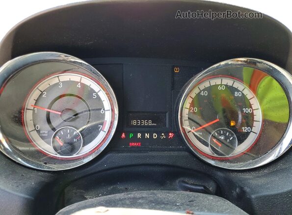2C4RDGCG7HR599834 2017 DODGE GRAND Gray Вид щитка приладів
