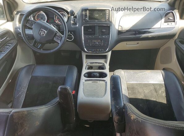 2C4RDGCG7HR649874 2017 DODGE GRAND Black Вид панелі приладів