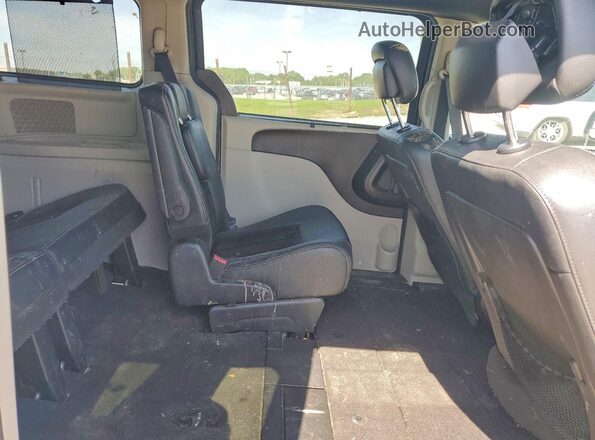 2C4RDGCG7HR649874 2017 DODGE GRAND Black Вид задньої частини салону