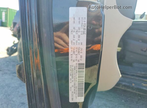 2C4RDGCG7HR649874 2017 DODGE GRAND Black Вид наклейки з VIN-кодом