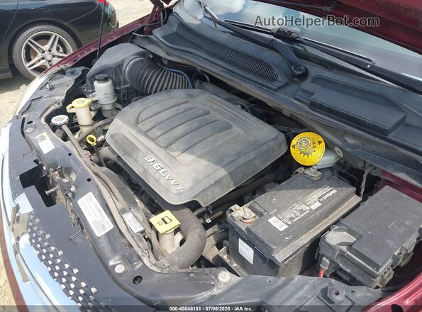 2C4RDGCG7HR696256 2017 DODGE GRAND CARAVAN Burgundy Rear view