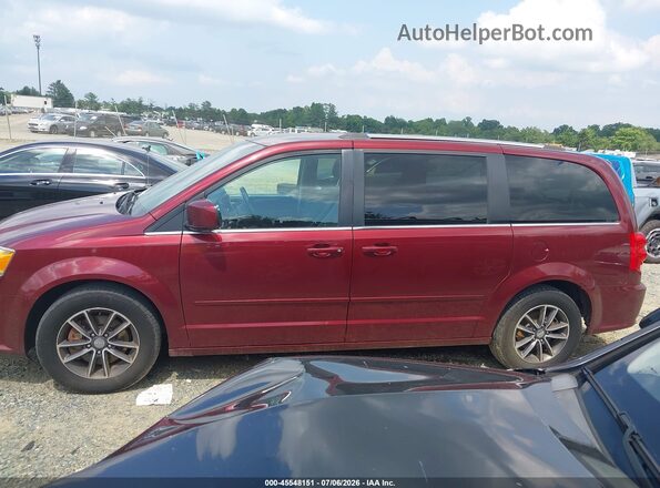 2C4RDGCG7HR696256 2017 DODGE GRAND CARAVAN Burgundy 360 interior view