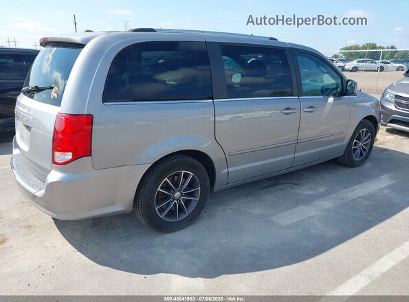 2C4RDGCG7HR709829 2017 DODGE GRAND CARAVAN Gray Rear right