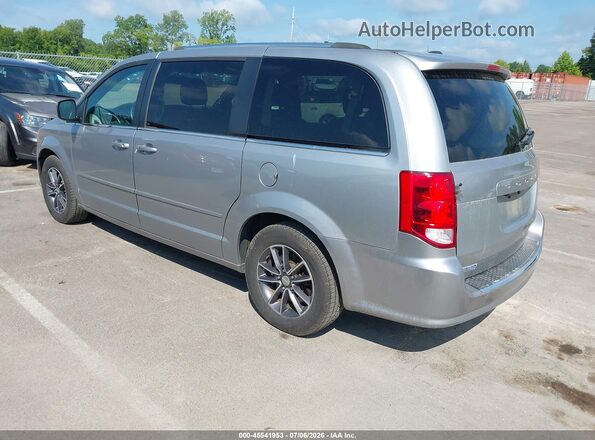 2C4RDGCG7HR709829 2017 DODGE GRAND CARAVAN Gray Rear left