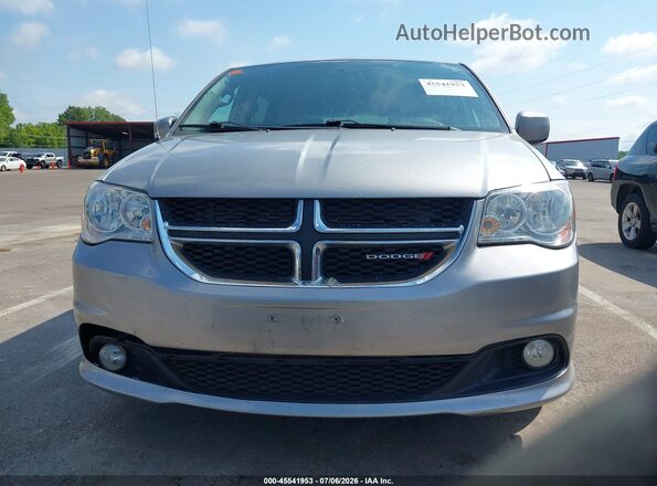 2C4RDGCG7HR709829 2017 DODGE GRAND CARAVAN Gray Front view