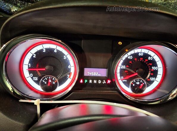 2C4RDGCG7HR735699 2017 DODGE GRAND Blue Vista del cuadro de instrumentos