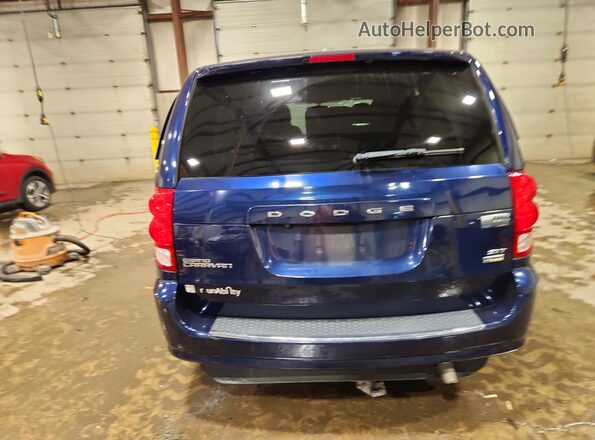 2C4RDGCG7HR735699 2017 DODGE GRAND Blue Vista trasera