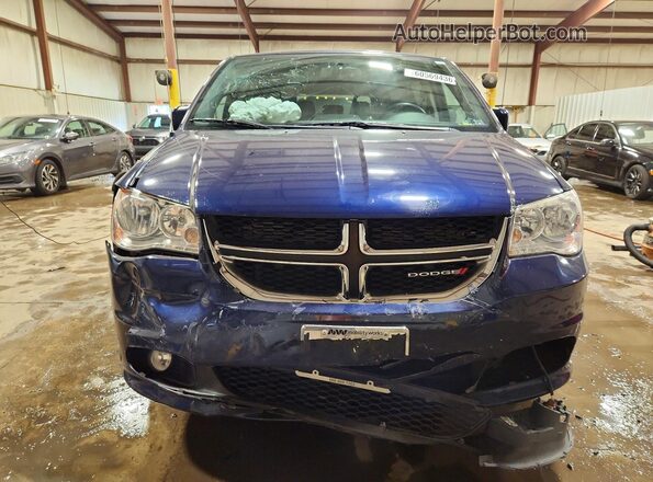 2C4RDGCG7HR735699 2017 DODGE GRAND Blue Vista frontal