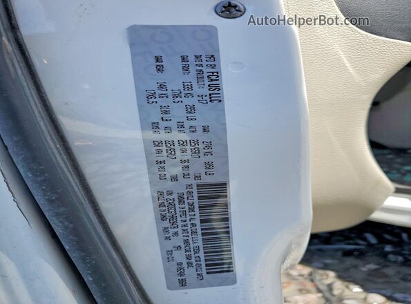 2C4RDGCG7HR828478 2017 DODGE GRAND White VIN կոդի պիտակի տեսք