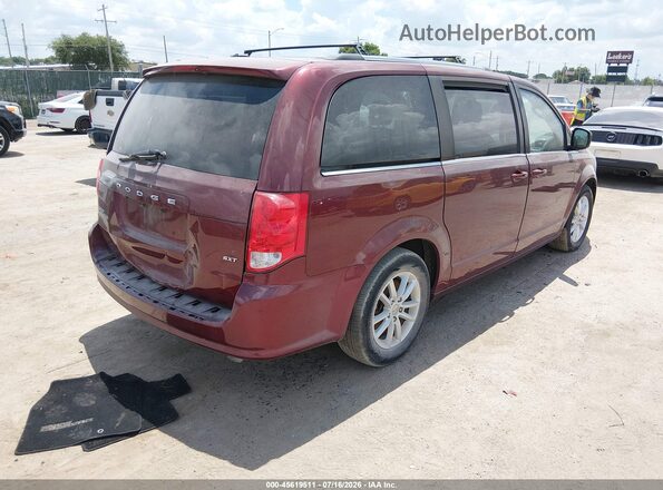2C4RDGCG7JR134105 2018 DODGE GRAND CARAVAN Red Հետևի աջ