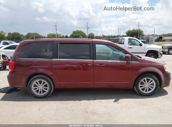 2C4RDGCG7JR134105 2018 DODGE GRAND CARAVAN Red Սալոնի հետևի տեսք