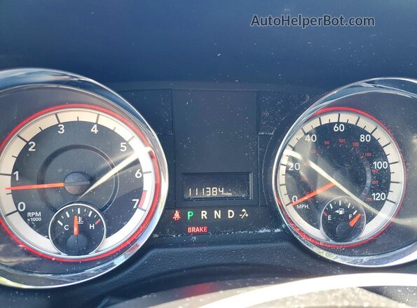 2C4RDGCG7JR191534 2018 DODGE GRAND Gray Instrument cluster view