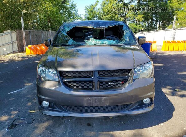 2C4RDGCG7JR191534 2018 DODGE GRAND Gray Front view