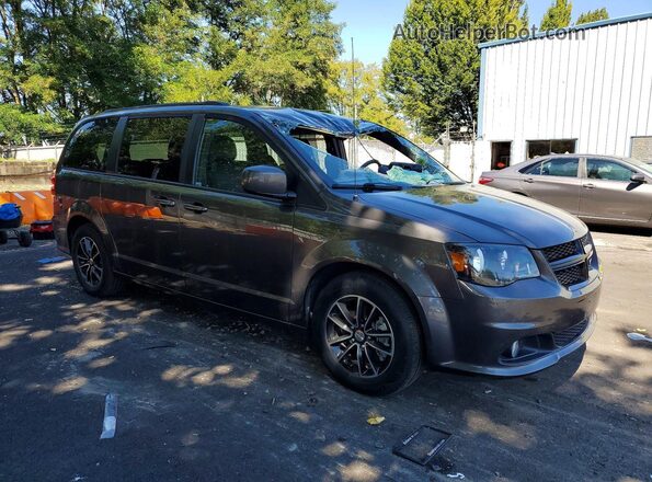 2C4RDGCG7JR191534 2018 DODGE GRAND Gray Front right