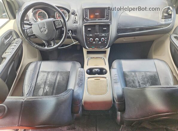 2C4RDGCG7JR203391 2018 DODGE GRAND Black Widok deski rozdzielczej