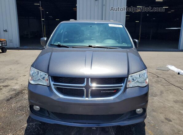 2C4RDGCG7JR209191 2018 DODGE GRAND Black Widok z przodu