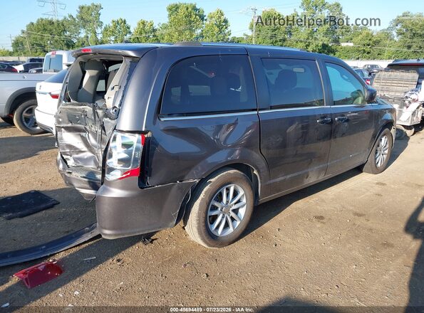 2C4RDGCG7JR223012 2018 DODGE GRAND CARAVAN Gray Trasero derecho