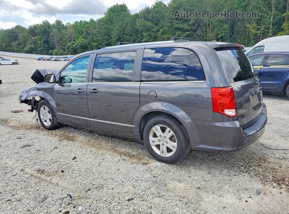 2C4RDGCG7JR249710 2018 DODGE GRAND Серый Задняя левая четверть