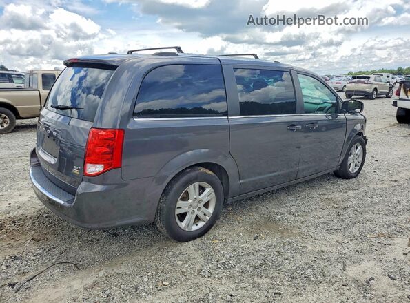 2C4RDGCG7JR249710 2018 DODGE GRAND Серый Задняя правая четверть