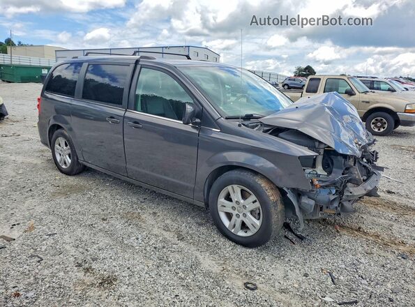 2C4RDGCG7JR249710 2018 DODGE GRAND Серый Передняя правая четверть