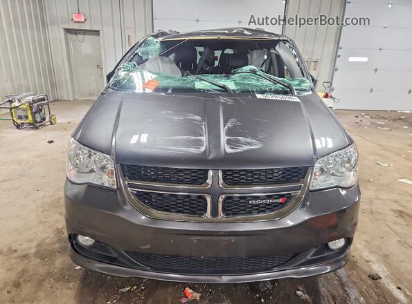2C4RDGCG7JR258536 2018 DODGE GRAND Gray Front view
