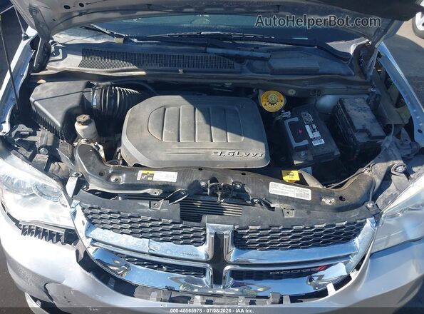2C4RDGCG7JR265308 2018 DODGE GRAND CARAVAN Silver Rear view