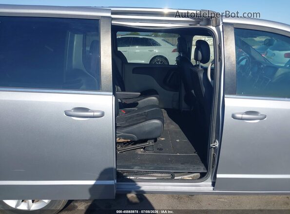 2C4RDGCG7JR265308 2018 DODGE GRAND CARAVAN Silver VIN sticker view