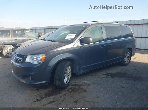 2C4RDGCG7JR327029 2018 DODGE GRAND CARAVAN Серый Передняя левая четверть