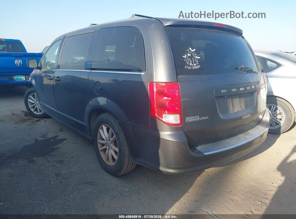 2C4RDGCG7JR327029 2018 DODGE GRAND CARAVAN Серый Задняя левая четверть