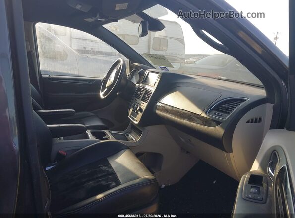 2C4RDGCG7JR327029 2018 DODGE GRAND CARAVAN Серый Вид салона спереди