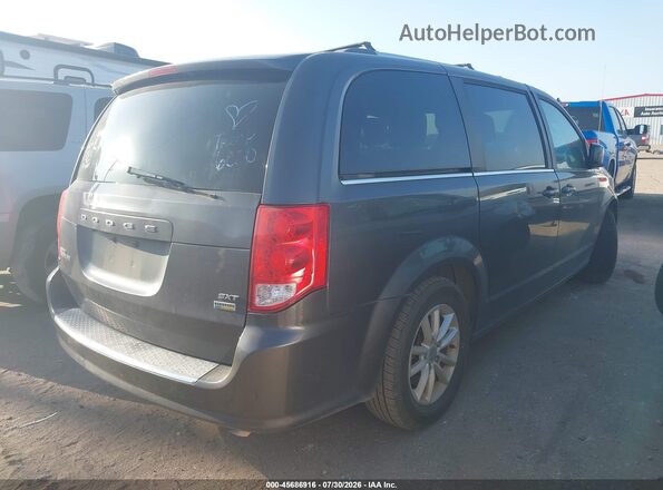 2C4RDGCG7JR327029 2018 DODGE GRAND CARAVAN Серый Задняя правая четверть