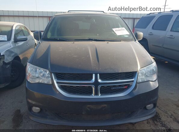 2C4RDGCG7JR327029 2018 DODGE GRAND CARAVAN Серый Вид щитка приборов