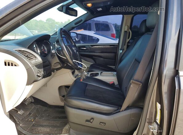 2C4RDGCG7JR361228 2018 DODGE GRAND Charcoal Սալոնի դիմացի տեսք