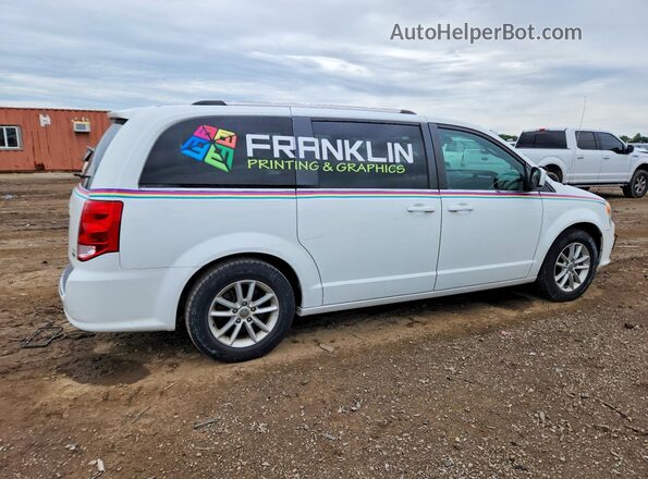 2C4RDGCG7KR736696 2019 DODGE GRAND Белый Задняя правая четверть