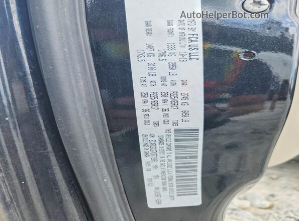 2C4RDGCG7KR772081 2019 DODGE GRAND Black VIN sticker view