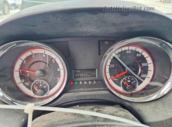 2C4RDGCG7KR772081 2019 DODGE GRAND Black Instrument cluster view