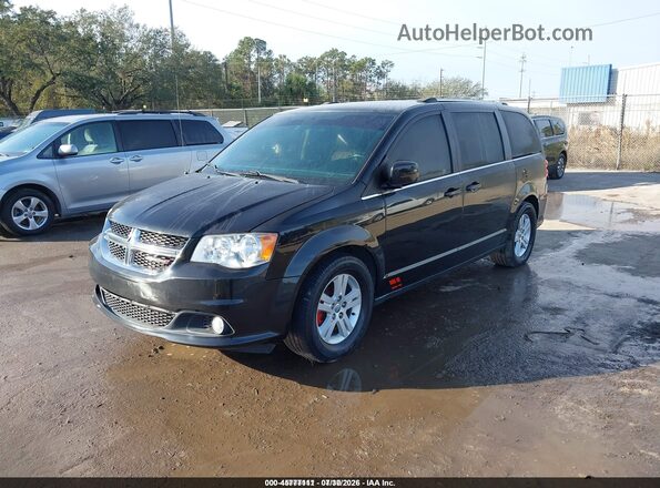 2C4RDGCG7KR775692 2019 DODGE GRAND CARAVAN Черный Передняя левая четверть
