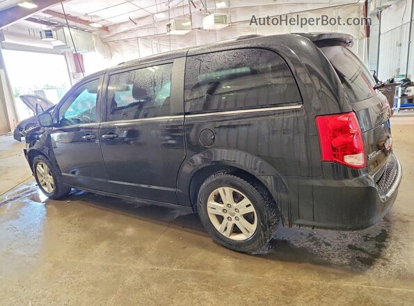 2C4RDGCG7KR776308 2019 DODGE GRAND Black Trasero izquierdo