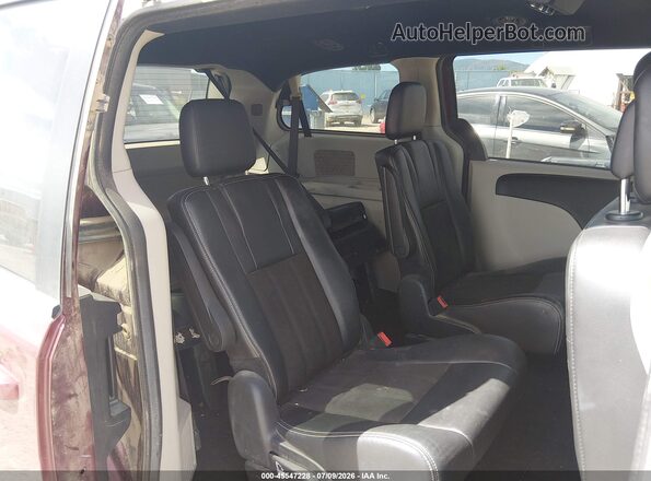 2C4RDGCG7KR776695 2019 DODGE GRAND CARAVAN Burgundy Вид наклейки з VIN-кодом