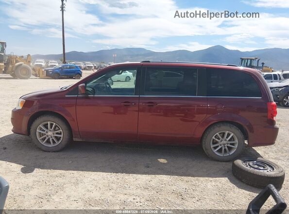 2C4RDGCG7KR776695 2019 DODGE GRAND CARAVAN Burgundy Панорамний вид салону 360°