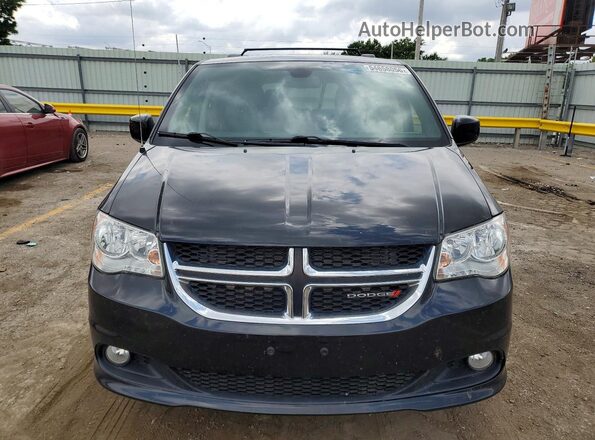 2C4RDGCG7KR798048 2019 DODGE GRAND Black Front view
